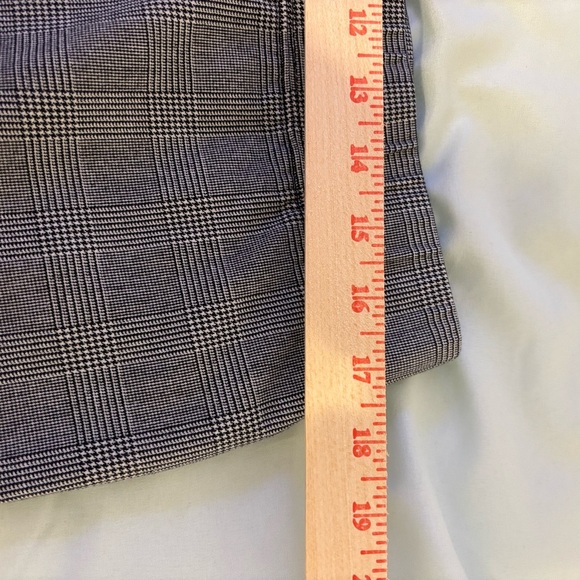 Talbots Women's Gray Plaid Trousers - Picture 4 of 10